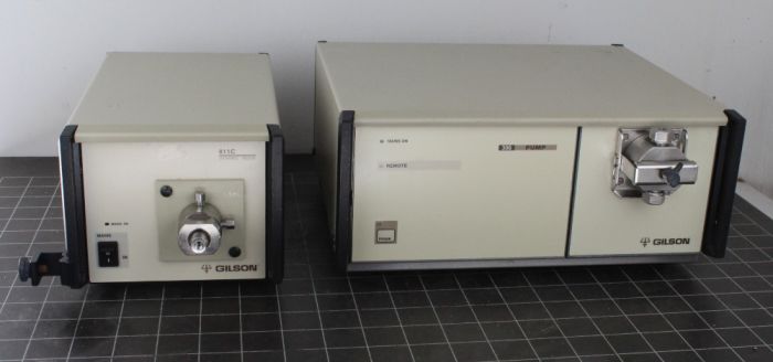 Gilson 306, 811C HPLC Pump and Dynamic Mixer
