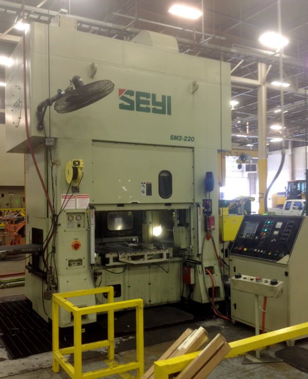 Seyi SM2-220-1 Press 220 TONS (US) @ .26″ UP