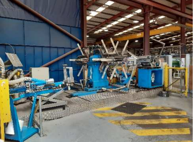 ED 160 X2l Fully Automatic Double Wheel Coiler