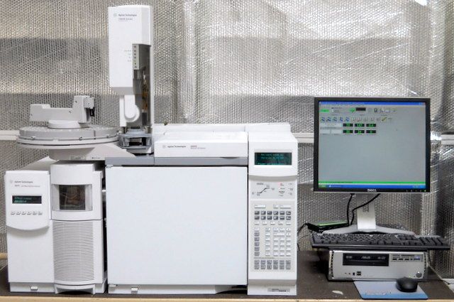 Agilent 6890N with 5975 GC Gas Chromatograph with MSD