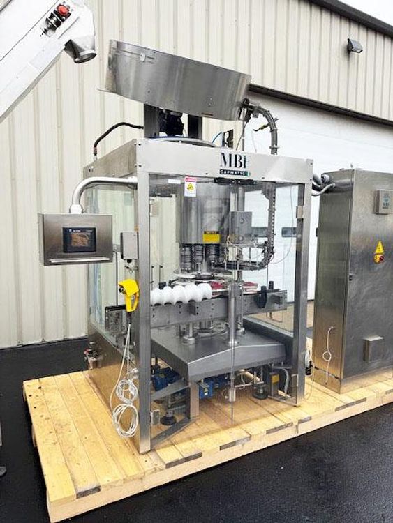 MBF CAPMATIC 9-Head Rotary T-Corker