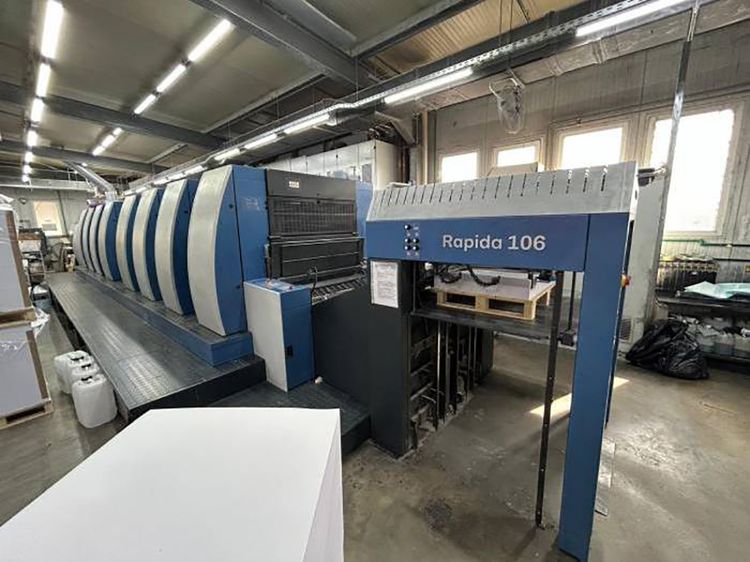 KBA Rapida 106-8 SW SPC  8 106 x 75 cm
