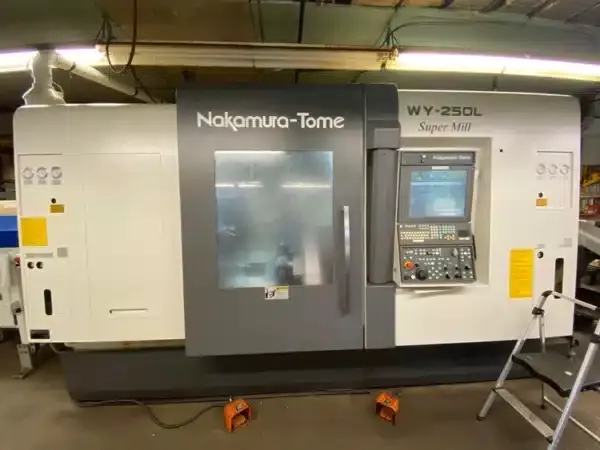 Nakamura Tome FANUC 31i-B5 CNC Color Control 5,000 RPM WY-250L Super Mill 8 Axis