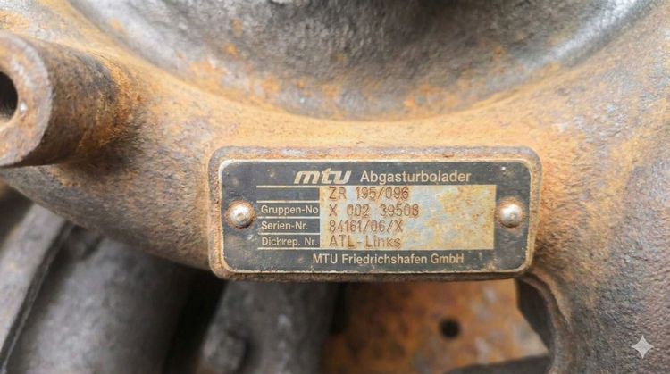 MTU 16V4000 M71 propulsion Marine engine