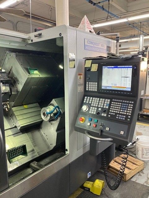 Hardinge MITSUBISHI M720V CNC CONTROL 4,700 RPM Conquest H51MSY