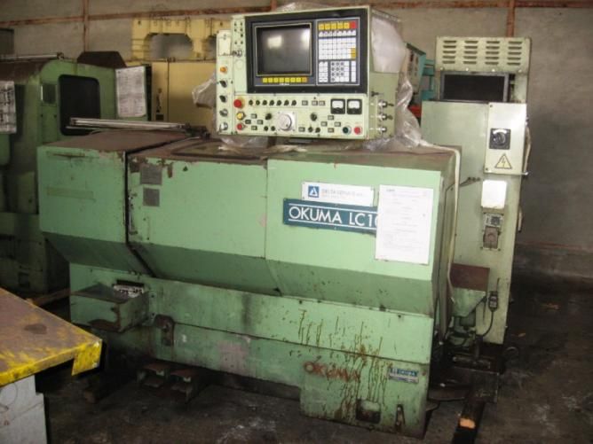 Okuma CNC Control Variable Speed LC 10 - 2 ST 2 Axis
