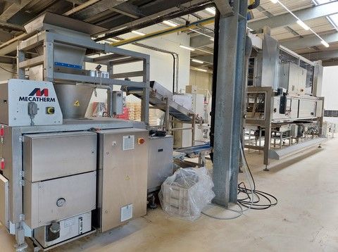 Mecatherm, VMI H10028 and RT II Pre-kneading, Division, and Pre-fermentation Line