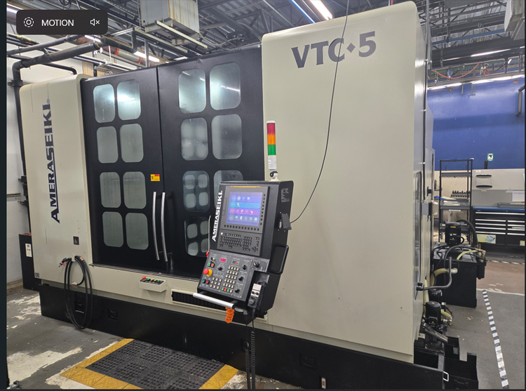 Amera Seiki VTC-5  3 Axis