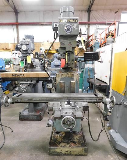 Supermax YCM16VS Vertical Milling Machine 4,200 rpm