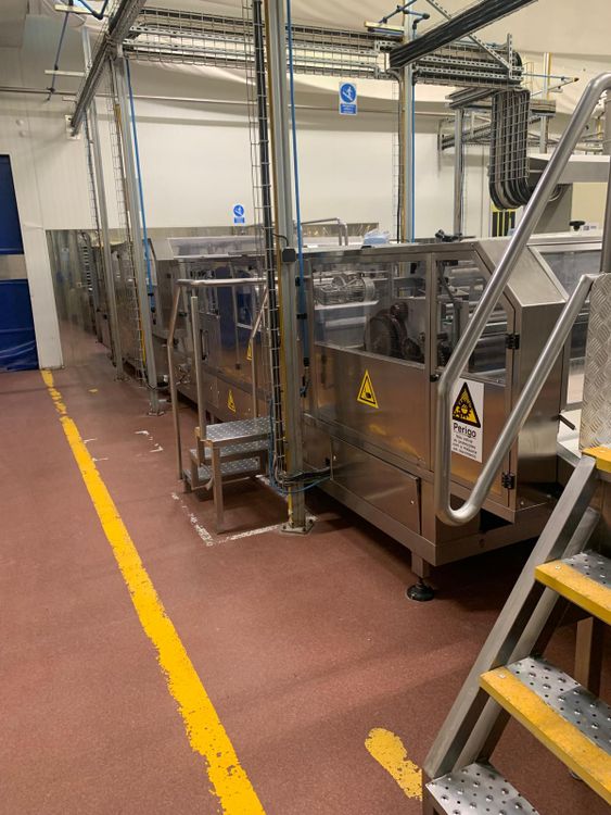 Trevil Laminator croissant line 1200 kg/h (croissant up to 80 grams)