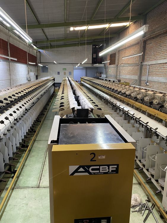 6 Icbt DT350, CE300 and ACBF3055B Cop Winder, 2x1 Twisting Machines and Plate 2x1 Twisting