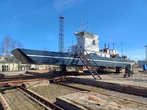 MULTI-PURPOSE WORK PLATFORM FOR DREDGING Self-Propelled Work Platform