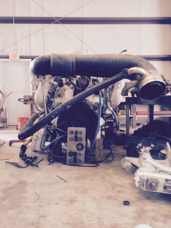 Detroit 12V92 Marine Diesel Engine