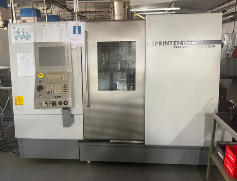Gildemeister Fanuc 160i 3,333 RPM Sprint 42 Linear 8 Axis