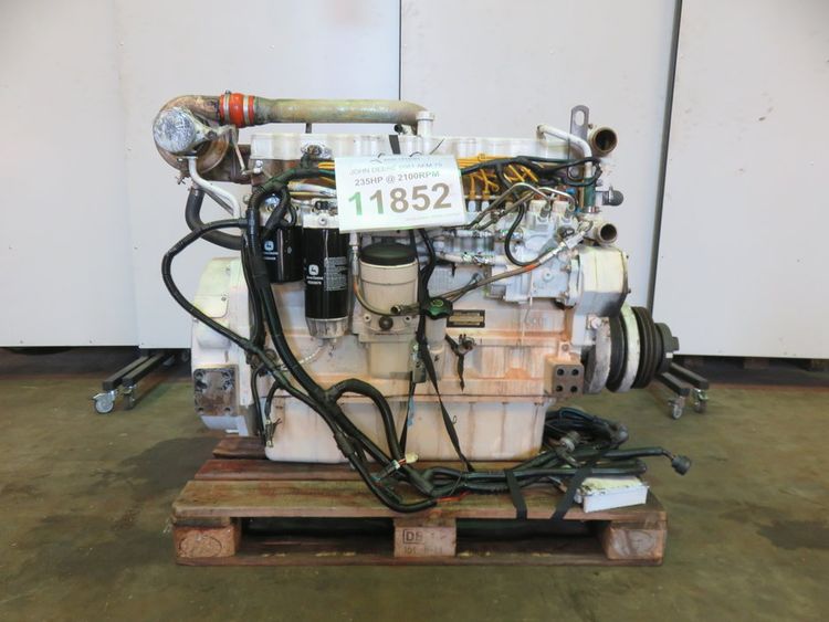 John Deere 6081 AFM75 Diesel Marine Engine