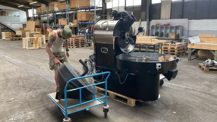 Probat UG22 black Coffee Roaster