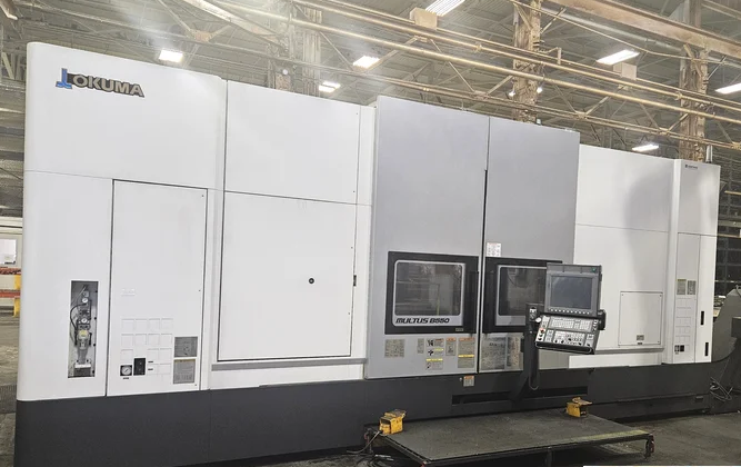 Okuma Okuma OSP P3000 SA-H 5-Axis CNC Control 3,000 RPM MULTUS B550 W2000 6 Axis