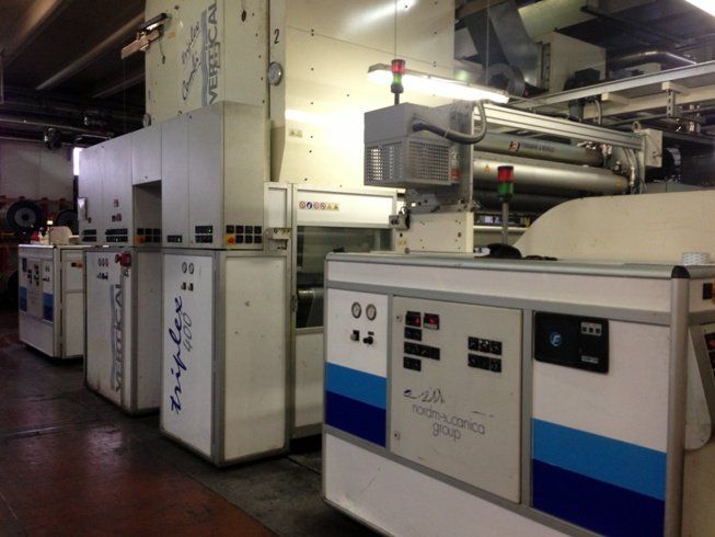 Nordmeccanica TRIPLEX COMBI Laminator / coating machine