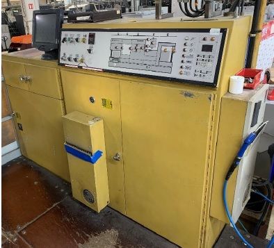 Bobst SP 102-CE cutting 9.000 sheets/hour