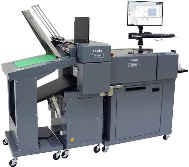 Duplo DC-618 with DC In-Line Folder