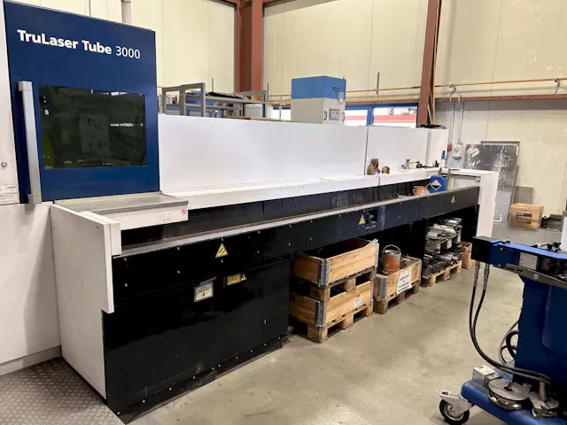 Trumpf Tru Laser Tube 3000 Fiber CNC Control