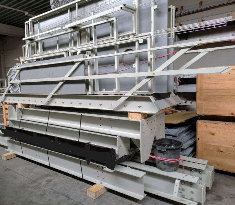 Single gantry for jacquard