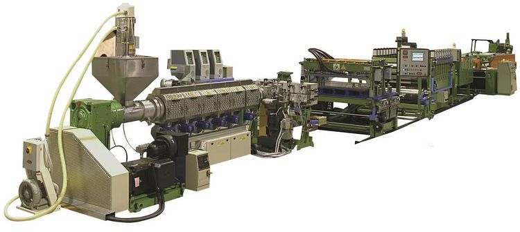 IA08 Lini Ekstrusi Profil Plastik (Plastic Profile Extrusion Line