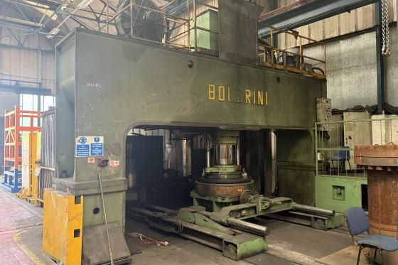 Boldrini POA 400 x 5200  Flanging and dishing machine