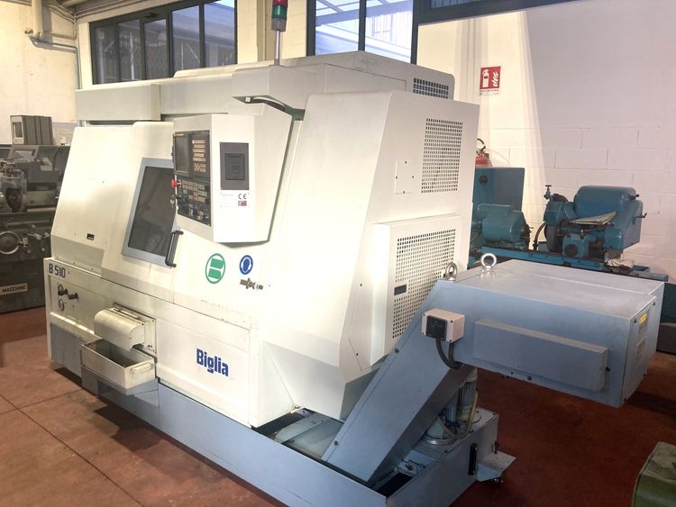 Biglia Fanuc 18iT 3200 rpm B 510 YB-8 3 Axis