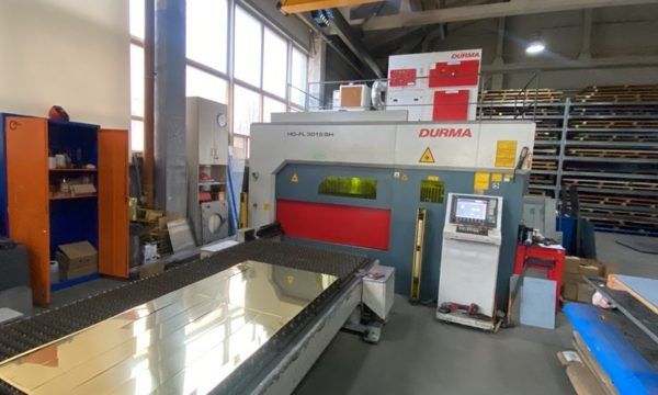 Durma HD-FL 3015 III BH-IPG 4kW SIEMENS + CAD software + nesting software