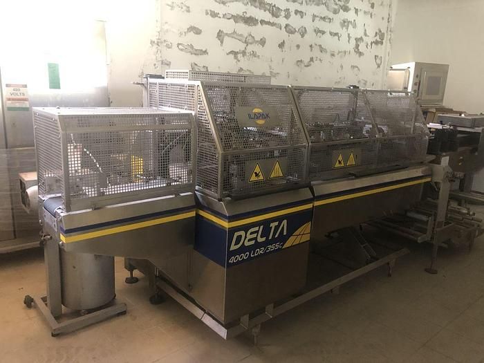 2 Ilapak Delta 4000 LDR/3SSC  Horizontal flow wrap packaging machine