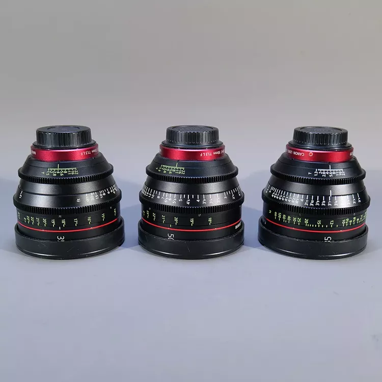 Canon CN-E Prime 3 Lens Set