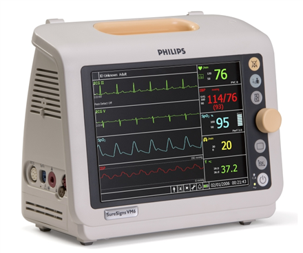 Philips SureSigns VM6 Patient Monitor