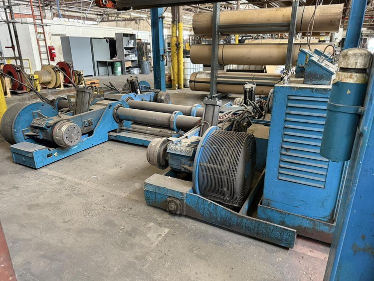 Jagenberg 65" SE-18 Shaftless Floor Pick Up Unwind Stand