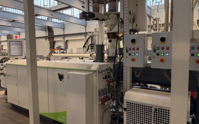 Battenfeld, Cincinnati Complete extrusion line for PVC pipes