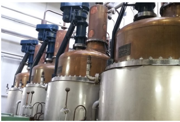 FRILLI 1000 LITRE COPPER POT STILL