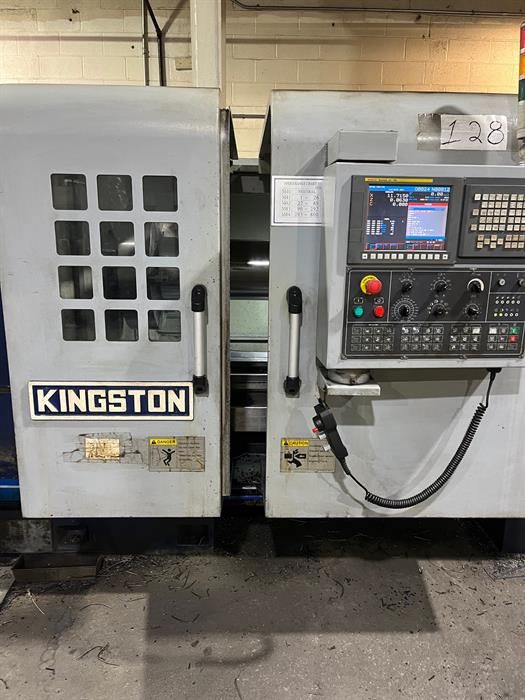 Kingston FANUC OITD CNC CONTROL 800 RPM HEAVY DUTY CX4 3000 CNC 3 AXIS FLATBED LATHE WITH MILLING 2 Axis