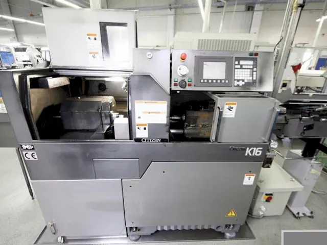 Citizen CNC Control 10000 rpm 1/MIN K16 VIP 4 Axis