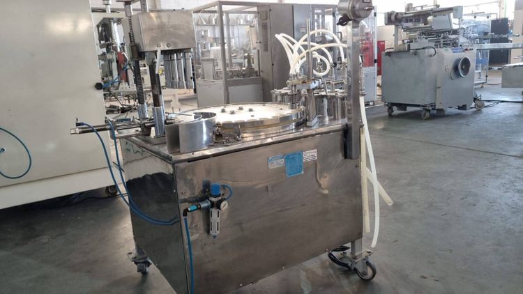 Rotary potter 6 pistons with threader