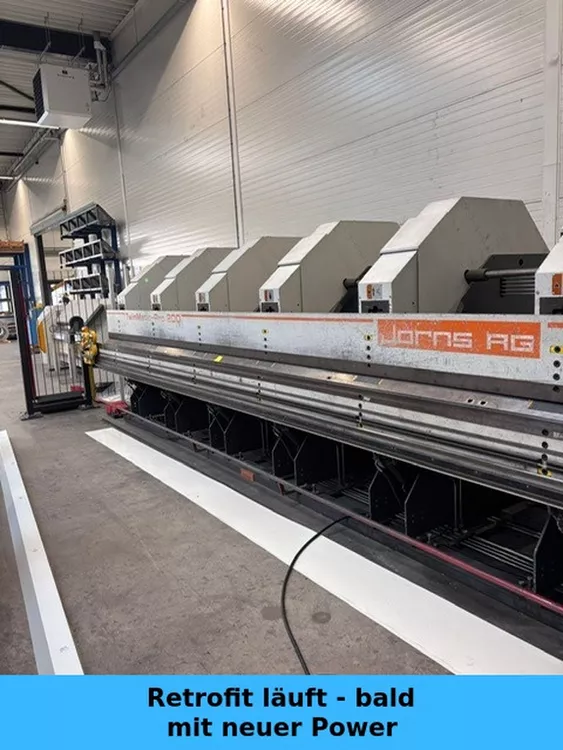 Jorns TP200-RH-SL3-1300-CP100-6,4-hs Working length: 6400 mm