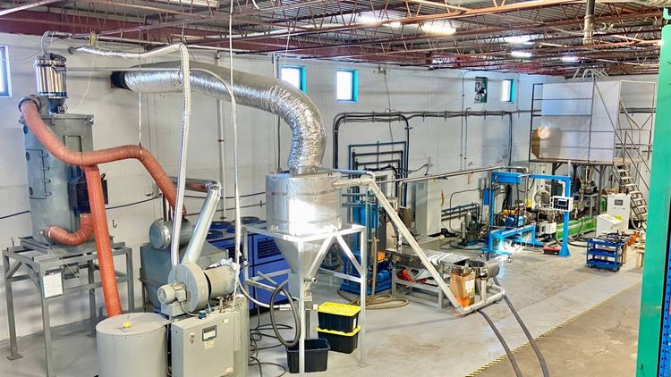 Complete “FULL” Compounding Line 64mm Twin Screw