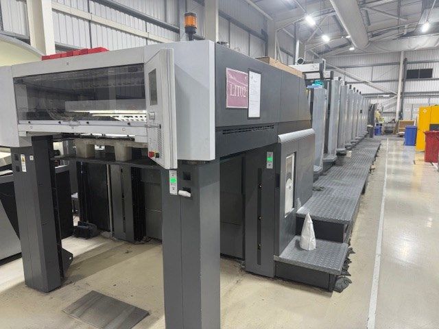 Heidelberg SM102 8P plus Coater and Cutstar