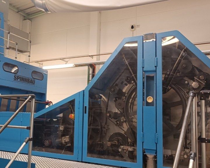 Autefa, Spinnbau CL3000 Carding with crosslapper