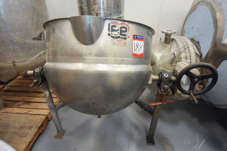 Lee 60 CWD 60 gal SS Tilting Jacketed Mixing Kettle