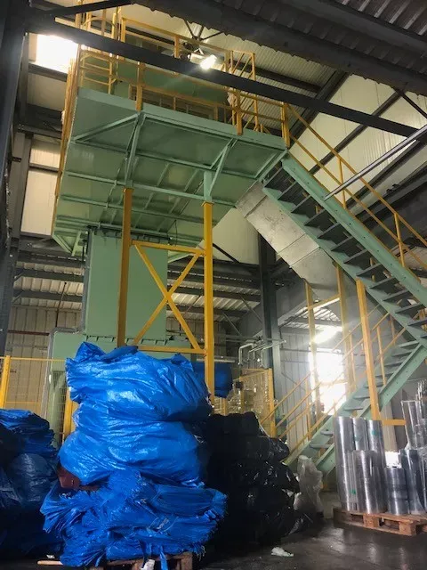 Cinti BSG200 Vertical bale press refurbished by CINTI in 2017