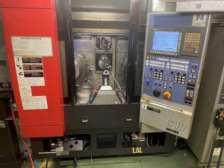 DMG Fanuc 31i-Model B CNC Control 5,000 rpm Mori S-10 8 Axis