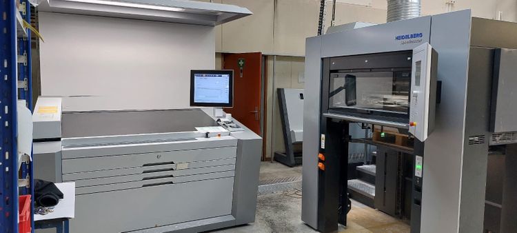 Heidelberg XL 75 - 4 + L X 53 x 75 cm