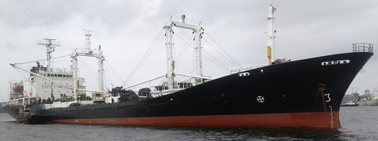 Refrigerated Cargo Ship DWT	6020 t Draft	7.2 m