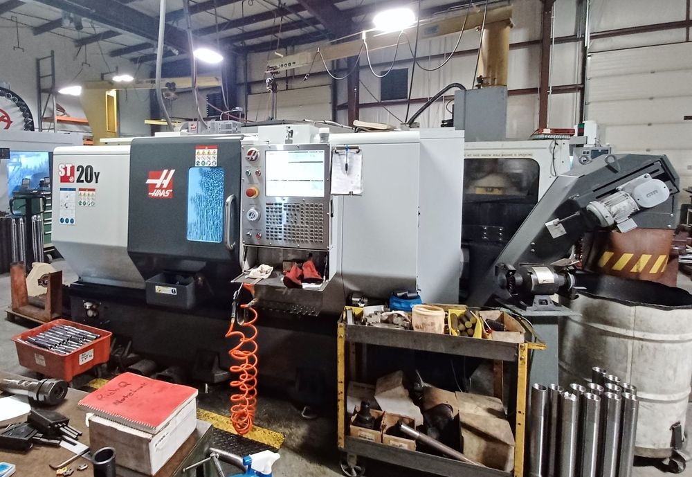 Haas CNC Control 4000 RPM ST-20Y 4 Axis