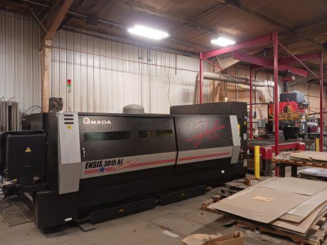 Amada ENSIS-3015AJ FIBER LASER CNC Control